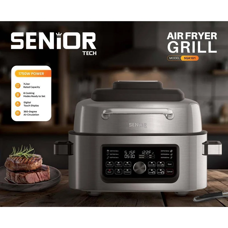 سرخ کن گریل سنیورتک مدل sga 101