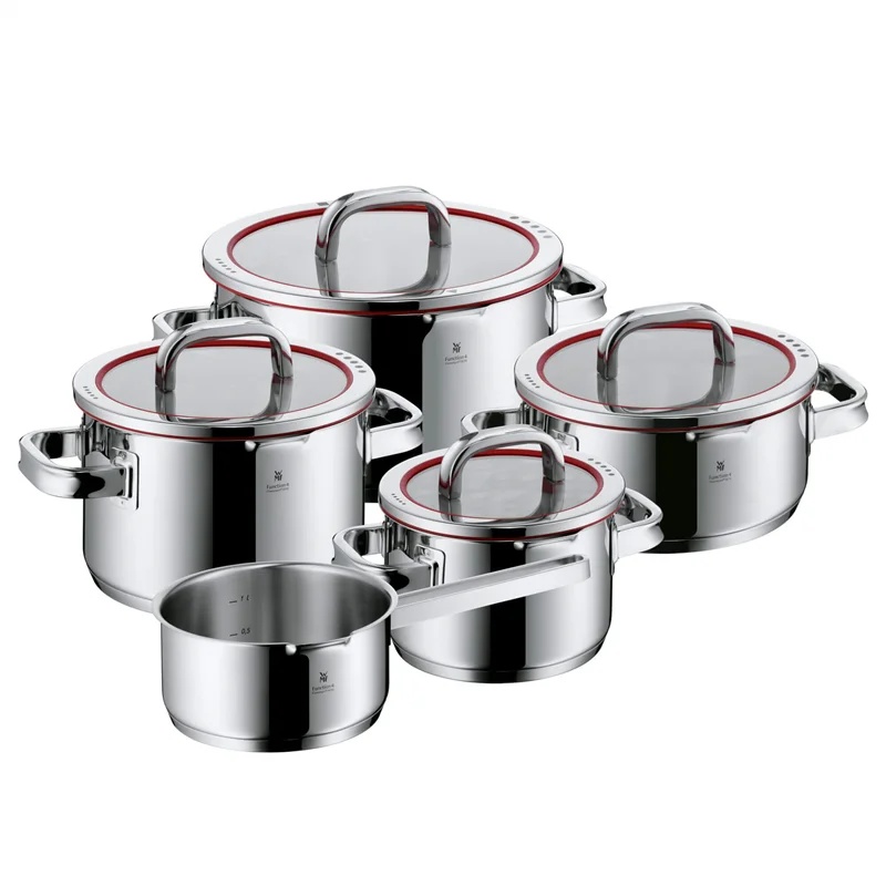 سرویس قابلمه 9 پارچه دبلیو ام اف مدل فانکشن 4 ( WMF FUNCTION 4 cookware set)