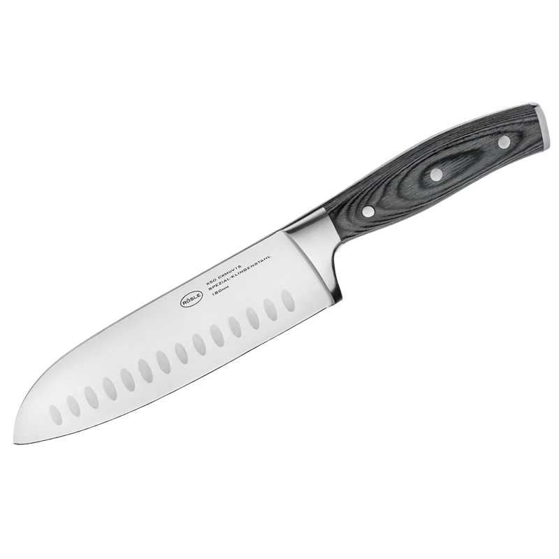 چاقوی RÖSLE Wolfgrey Santoku  17.5سانتی متر